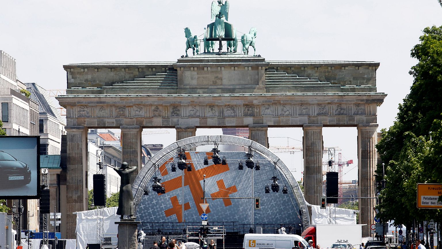 Berlin: Deutscher evangelischer Kirchentag mit Obama