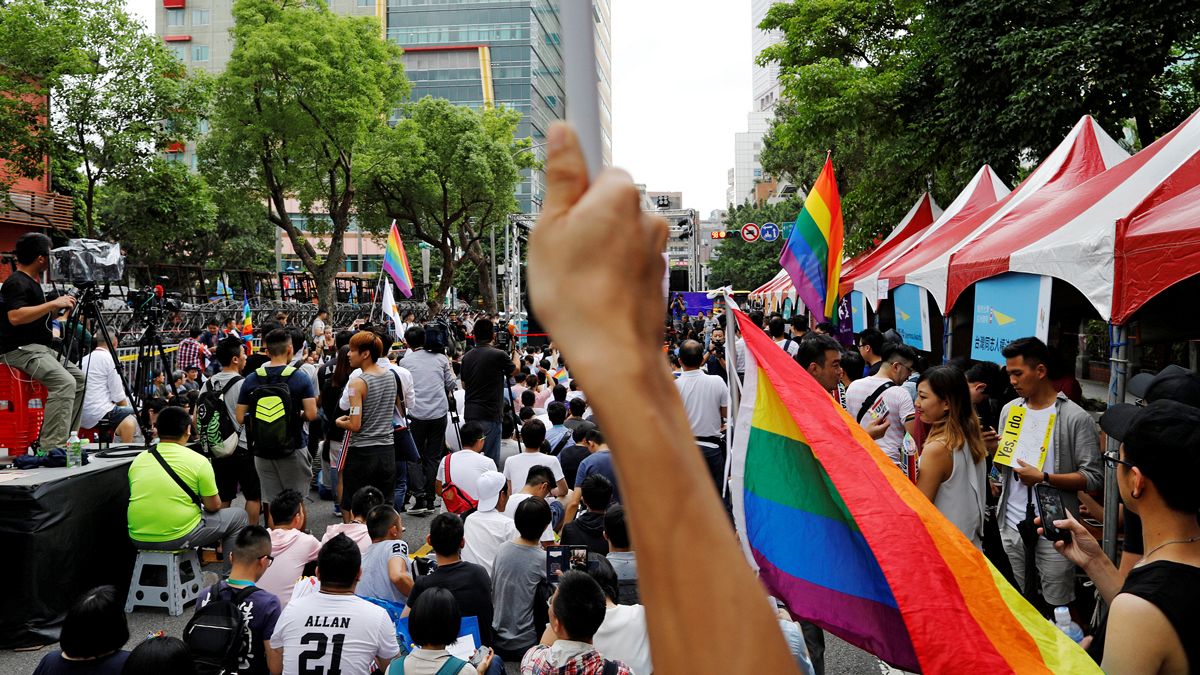 حکم دادگاه قانون اساسی تایوان به نفع ازدواج زوج‌های همجنسگرا