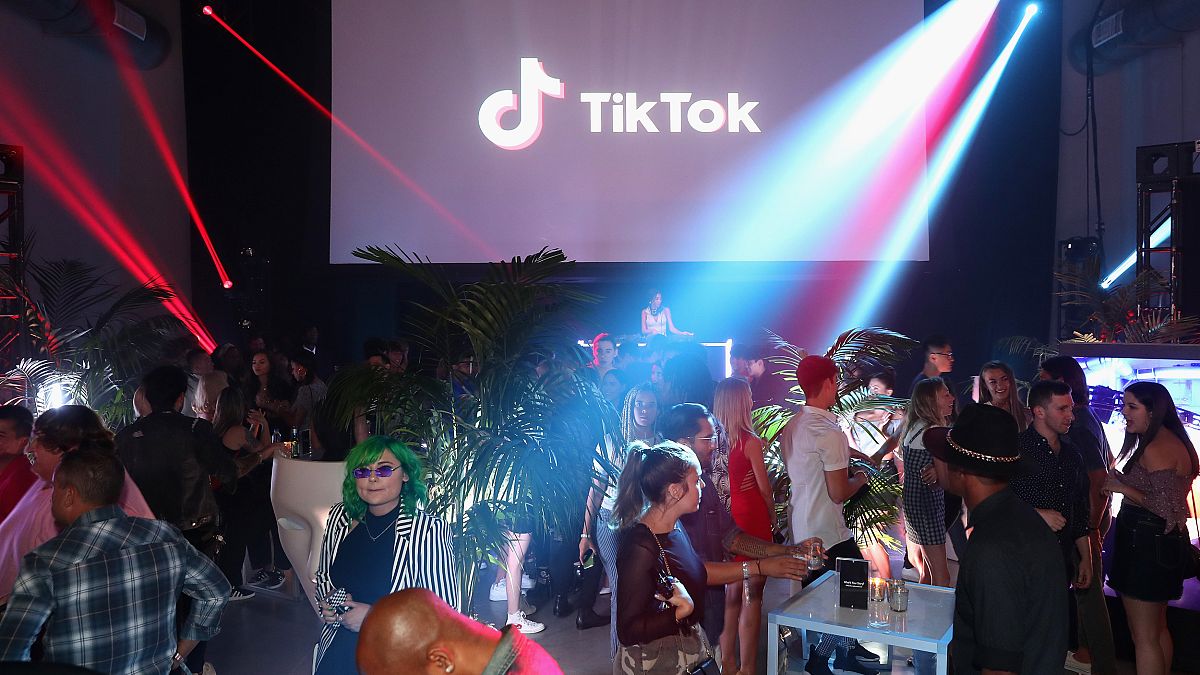 The TikTok U.S. launch celebration