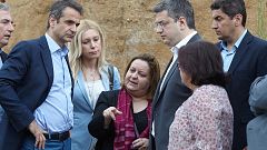 Στην Αμφίπολη ο Κυριάκος Μητσοτάκης