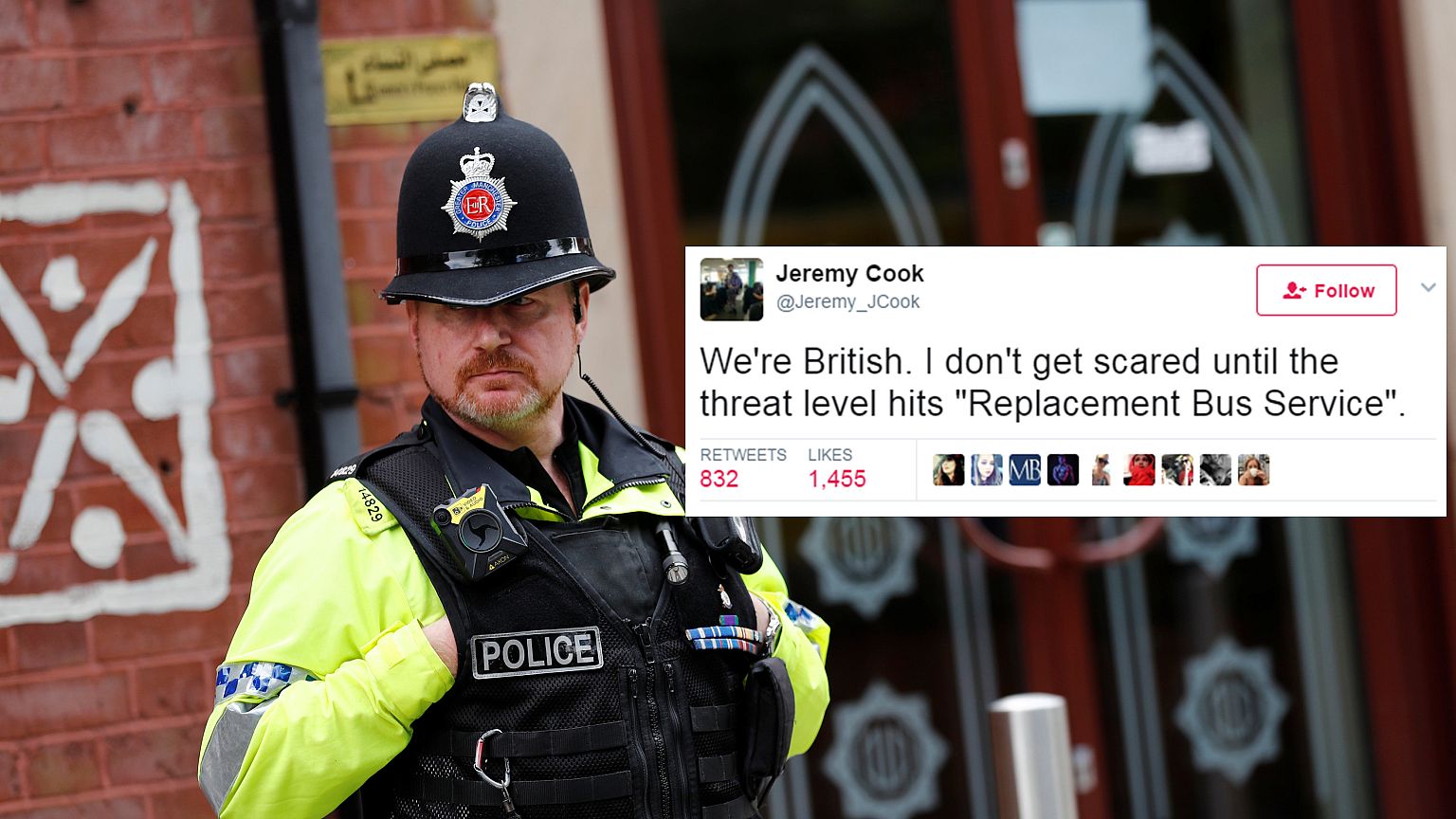Humor británico contra la tragedia de Manchester