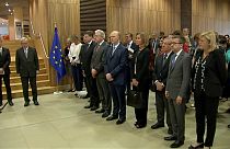 Bruselas guarda un minuto de silencio por las víctimas del atentado de Mánchester