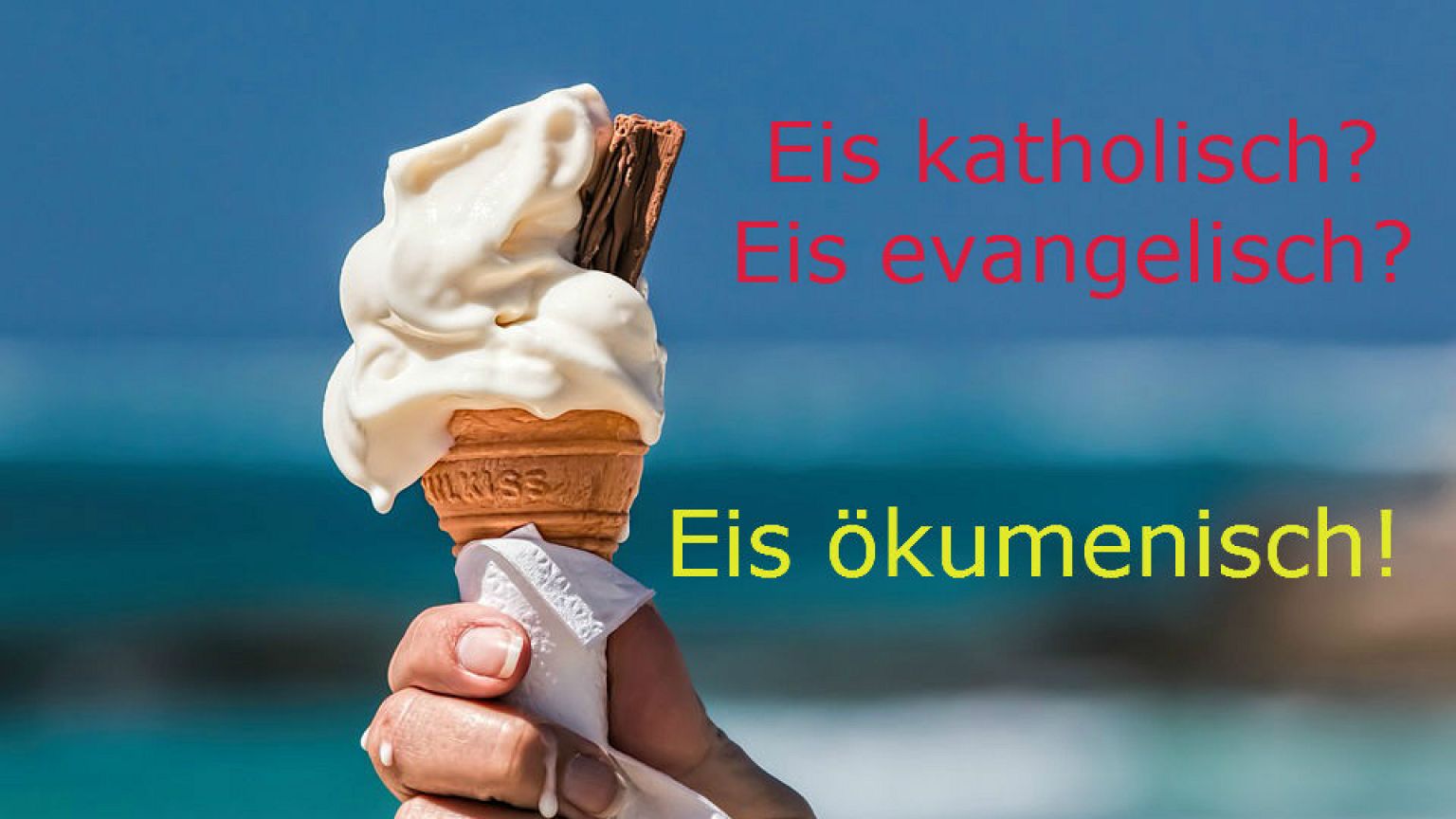 Evangelisch? Katholisch? Jetzt kommt das Ökumene-Eis!