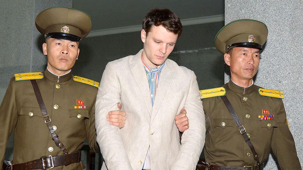 Image: Otto Warmbier in 2016