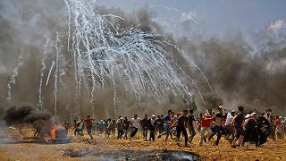 Image: TOPSHOT-PALESTINIAN-ISRAEL-US-CONFLICT-GAZA