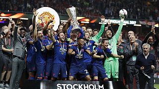 Manchester United beat Ajax 2-0 to win Europa League