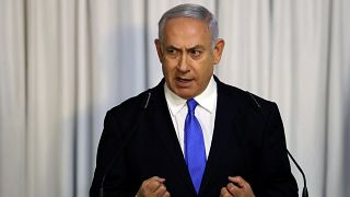 Image: FILE PHOTO: Israeli Prime Minister Benjamin Netanyahu gives a statem
