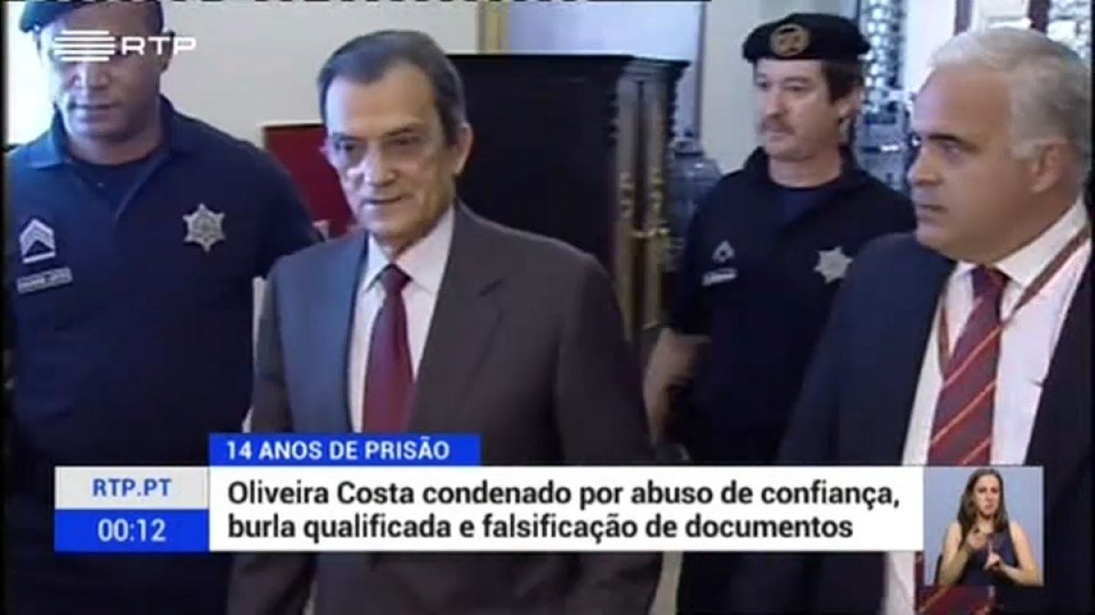 Caso BPN: Oliveira e Costa condenado a 14 anos de prisão
