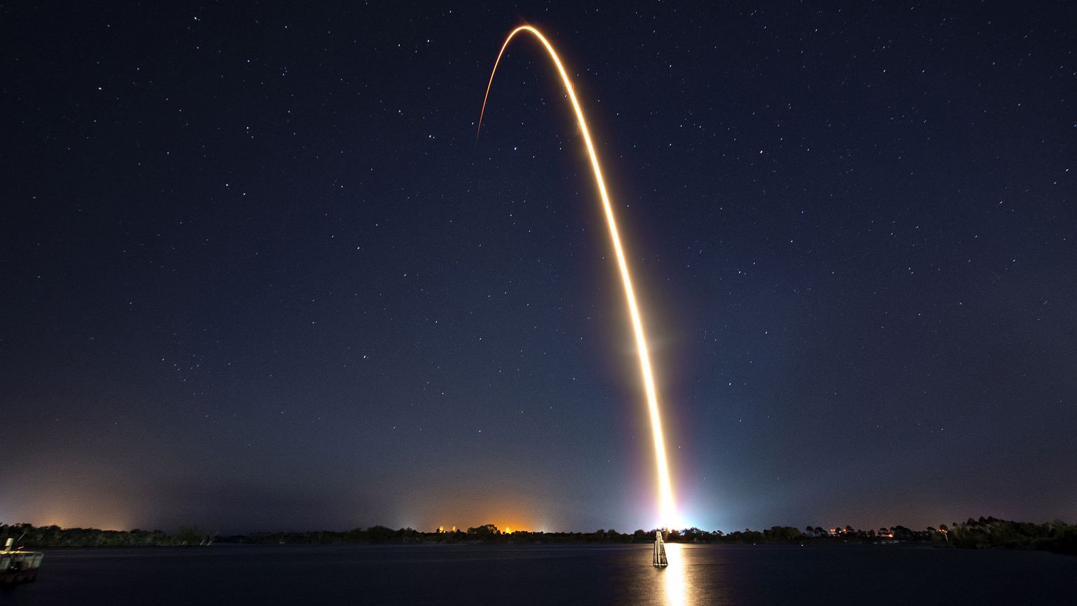 Image: TOPSHOT-US-ISRAEL-SPACE-MOON-SPACEX