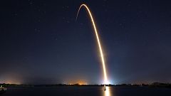 Image: TOPSHOT-US-ISRAEL-SPACE-MOON-SPACEX
