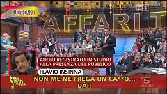 La "coltellata" di Striscia a Flavio Insinna