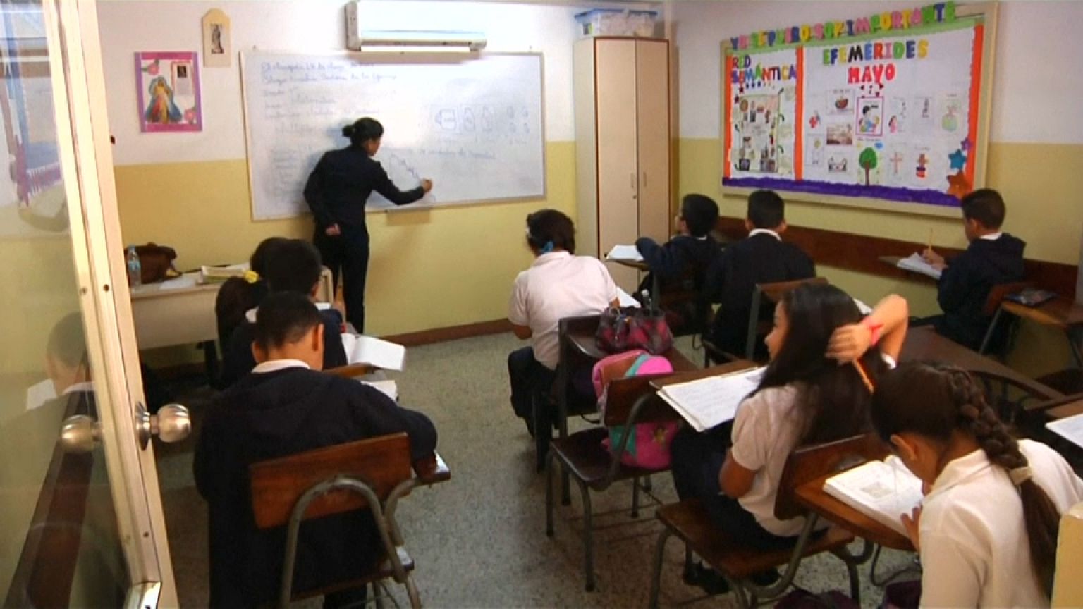 Crisis de aulas vacías en Venezuela