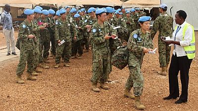 Japanese troops in South Sudan end U.N. peacekeeping mission