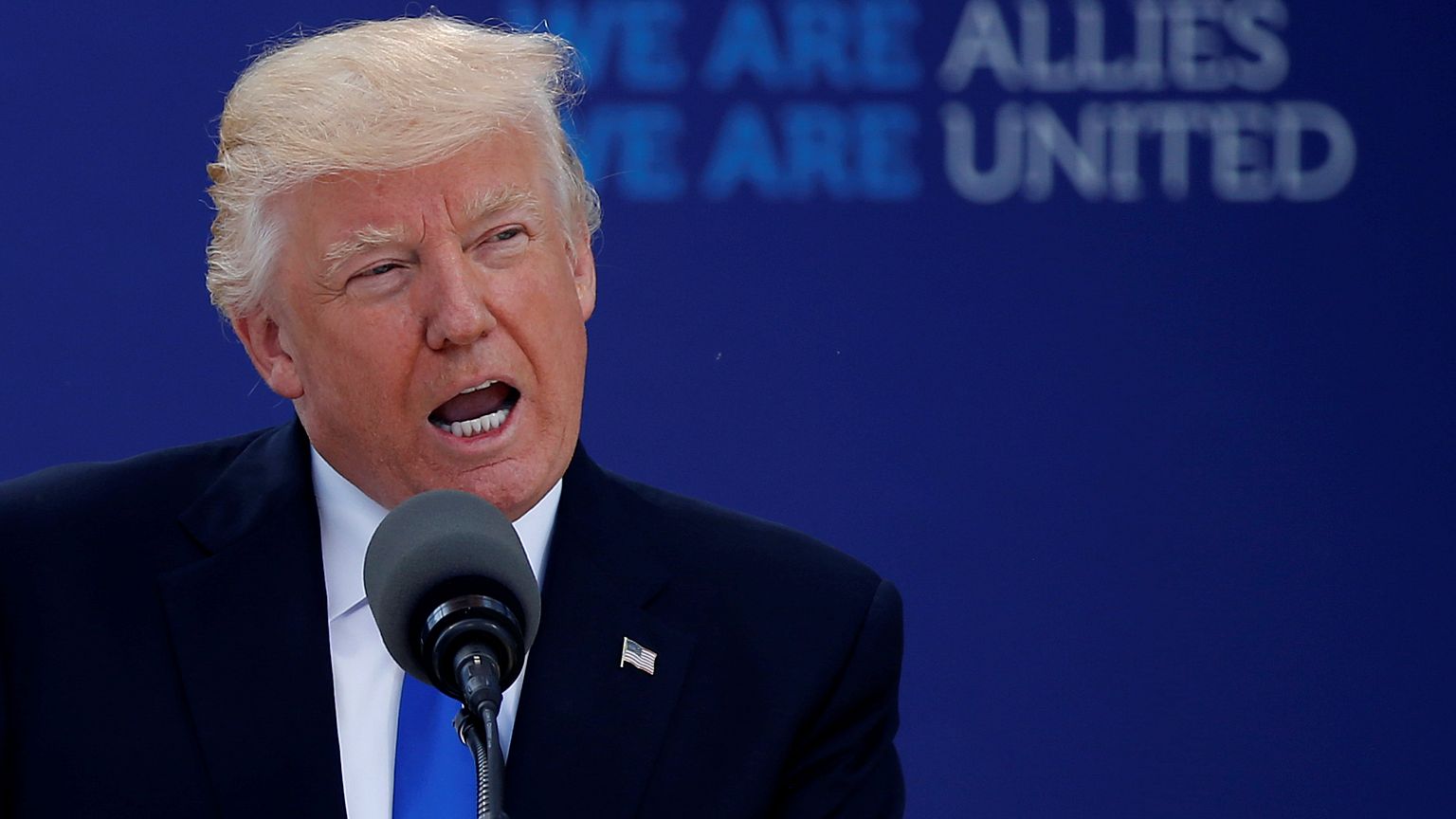 Trump meets EU and NATO leaders in Brussels