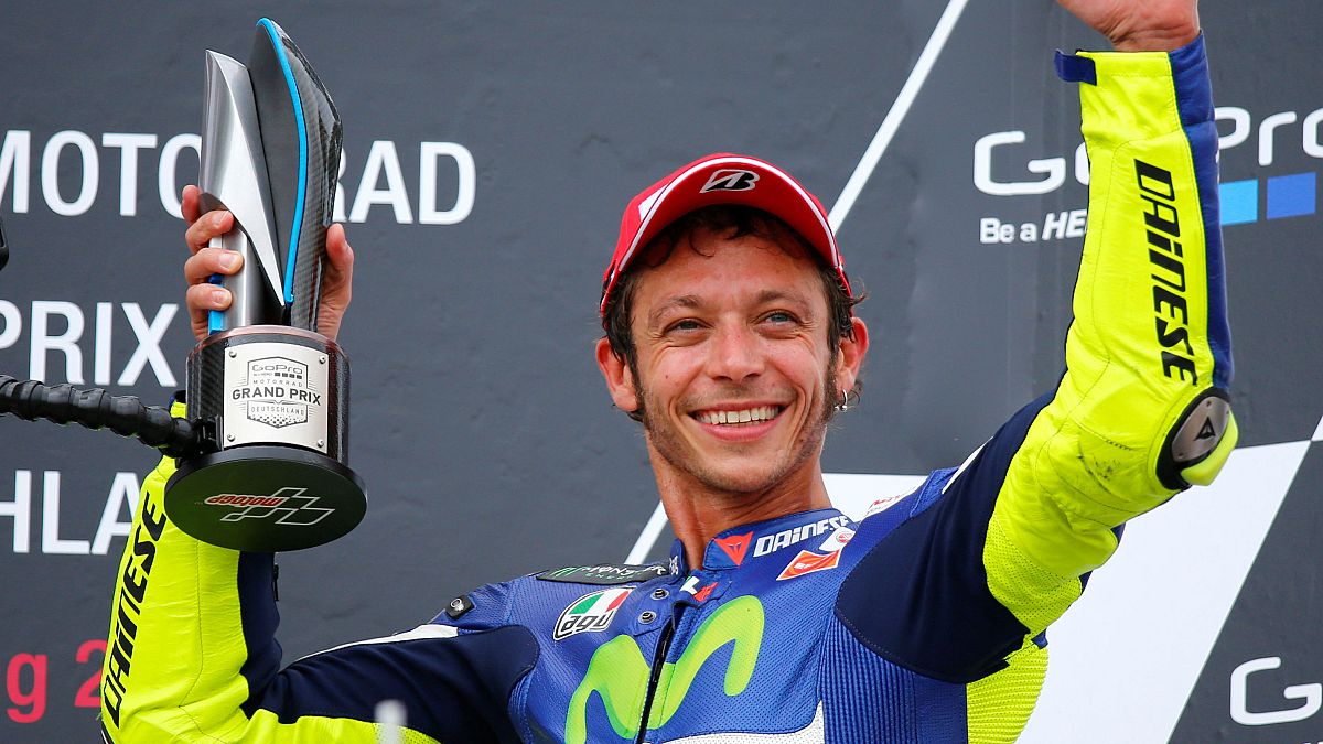 Valentino Rossi hospitalised after motocross fall at home