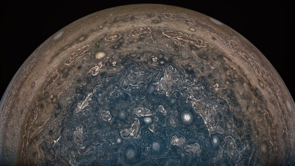 First close-up pictures of Jupiter reveal planet’s dramatic features
