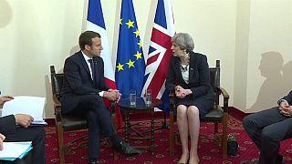 Premier entretien franco-britannique du mandat d'E. Macron