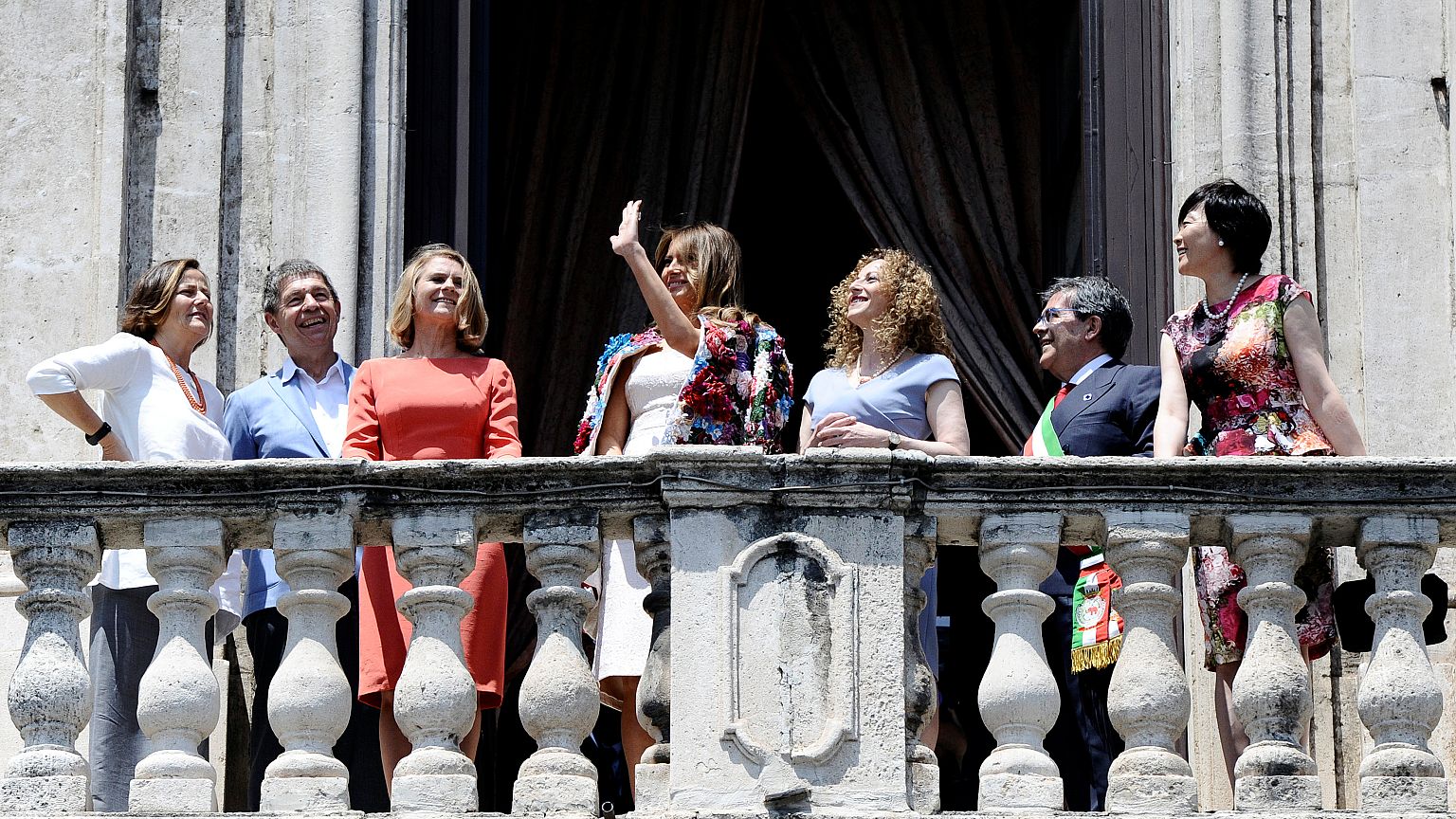 G7: la giornata delle consorti