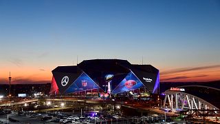 Image: The Mercedes-Benz Stadium ahead of Super Bowl LIII in Atlanta, Georg