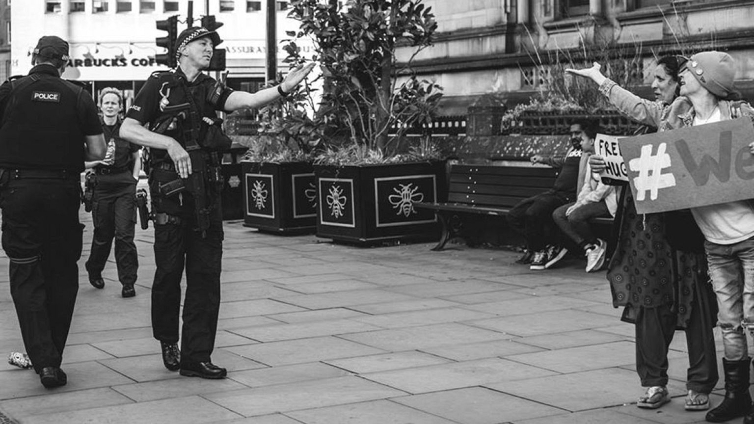 Does this photo sum up Manchester's post-attack unity?