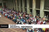 مسلمو أندونيسيا يبدأون الصيام