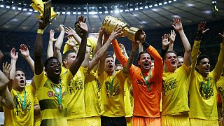 Dortmund feiert den Cup