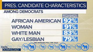 Democratic voters weigh 2020 candidate traits