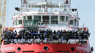 نجات ۱۵۰۰ پناهجو از مدیترانه