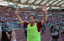 Totti diz adeus aos relvados