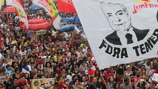 Multitudinario concierto en Copacabana contra el presidente Temer