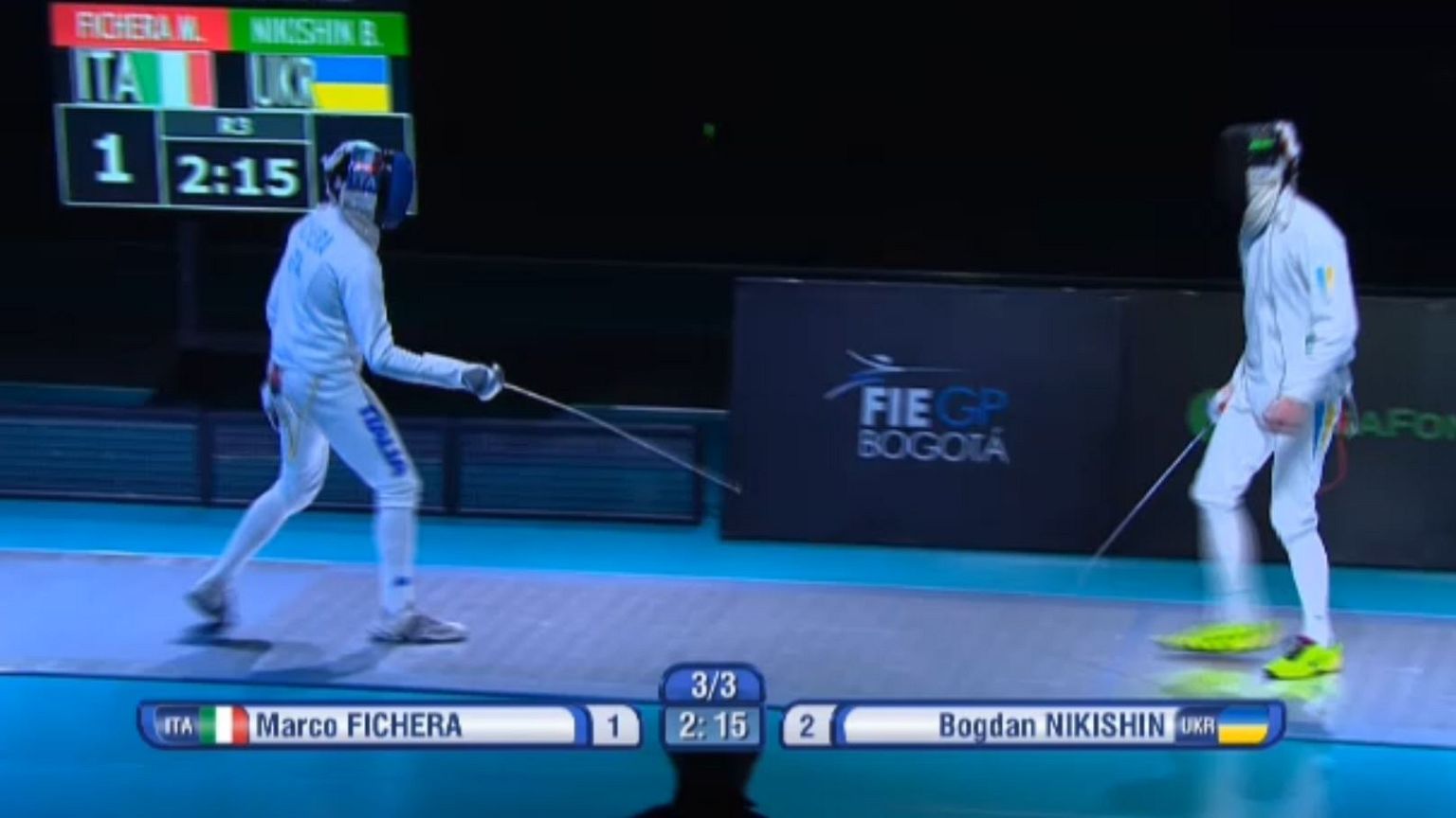 Nikishin e Szazs-Kovacs ganham ouro no GP de espada de Bogotá