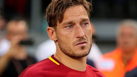 El adiós de Totti a la Roma
