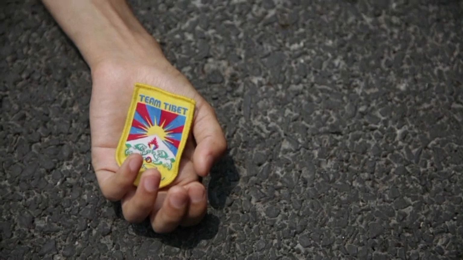 Protesta tibetana contra la opresión china