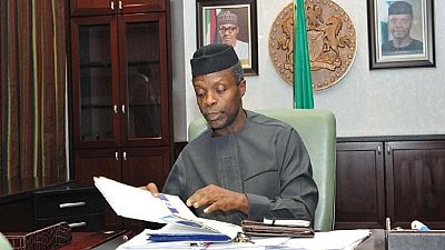 Nigeria's economy is our "biggest challenge" - Acting President Osinbajo