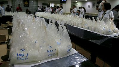 Saisie de drogue aux Philippines