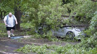 El fuerte temporal deja once muertos en Moscú