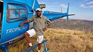 Image: Captain Mario Magonga was killed in a helicopter crash in Kenya on M