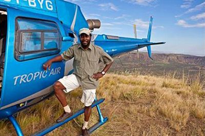 Captain Mario Magonga was killed in a helicopter crash in Kenya on March 3, 2019.