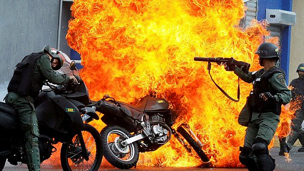 Opposition leader among injured in latest Venezuelan protests Opposition leader among injured in latest Venezuelan protests