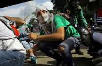 ونزوئلا؛ راهپیمایی ضد دولتی در کاراکاس به خشونت کشیده شد