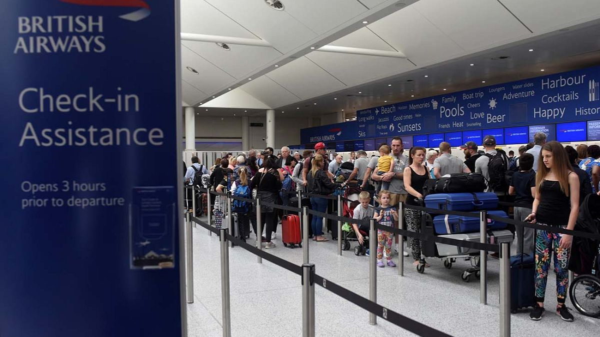 A British Airways összes járata felszállt
