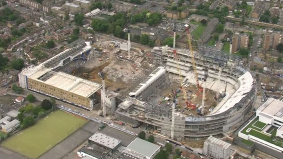 Hang up your Spurs: Tottenham Hotspur build new stadium