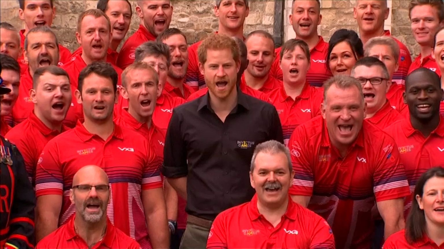 Prince Harry unveils UK Invictus Games team
