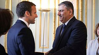 الرئيس الفرنسي التقى وفدا من المعارضة السورية