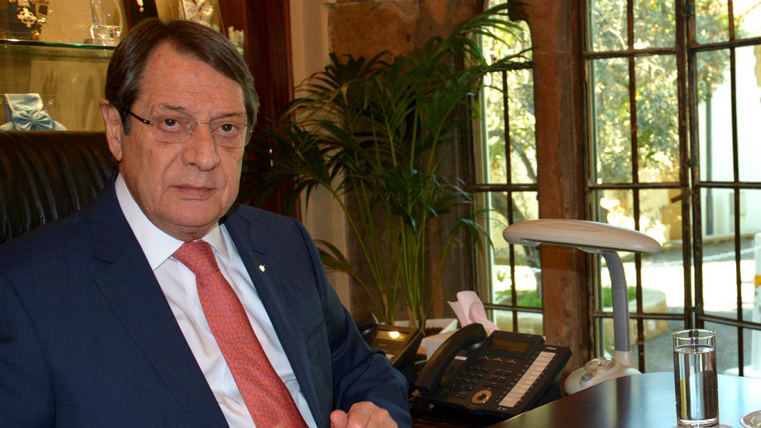 Λύπη για ενδεχόμενο αδιέξοδο στο Κυπριακό εξέφρασε ο Ν. Αναστασιάδης