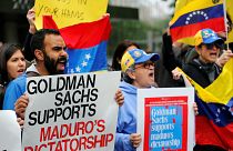 Венесуэльская оппозиция протестует в Нью-Йорке