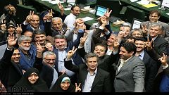 رئیس و دو نایب رئیس مجلس ایران ابقا شدند