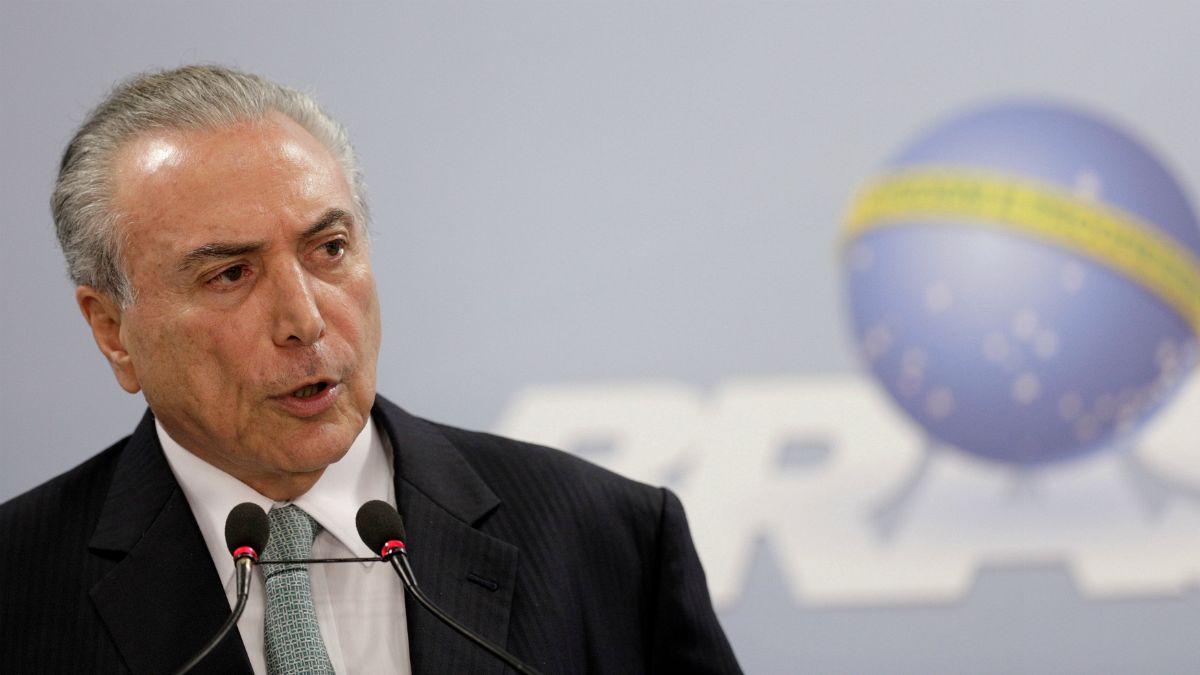 Brasil: Michel Temer será interrogado por la policía