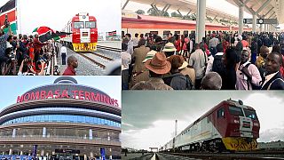 Trains set sail on Kenya's new 472 km Mombasa-Nairobi rail line