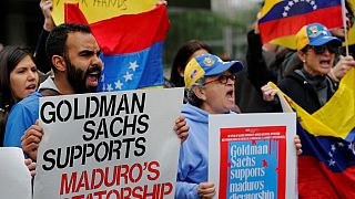 Goldman Sachs caught up in anti-Maduro protests